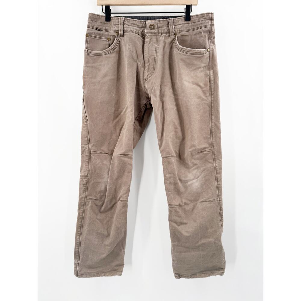 Kuhl Ryder Pants Size 34x30 #5016 Vintage Patina Dye Cotton Stretch Legendary
